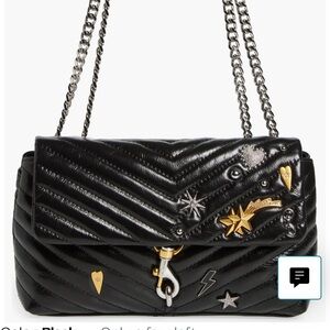 Rebecca Minkoff Edie Celestial black purse. New, never carried with dust bag.
